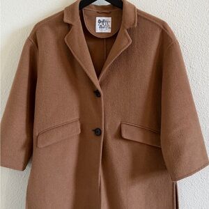 Zara Kids Brown Blazer Coat